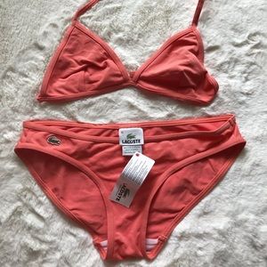NWT!!! Lacoste Bikini Set